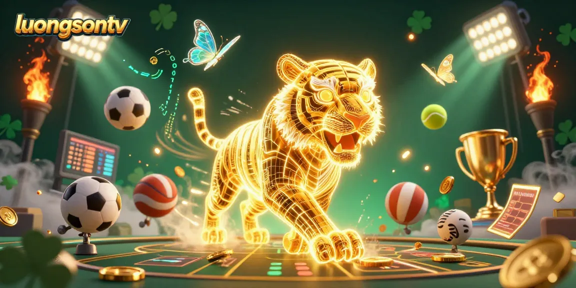 Experience thrilling sports betting excitement with luongsontv as the golden tiger leads the digital casino landscape.