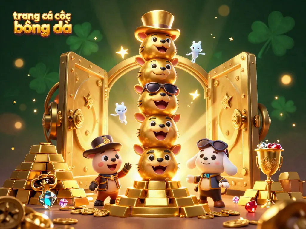 Trải nghiệm trang cá cược bóng đá với biểu tượng may mắn và hình ảnh lôi cuốn từ một không gian sắc màu.