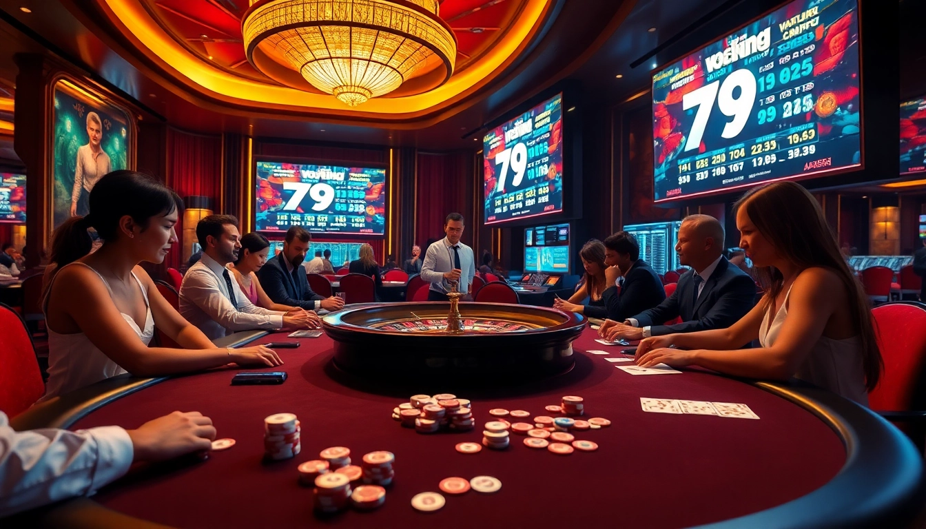 Experience the excitement of 79king with engaging poker games and vibrant casino ambiance.