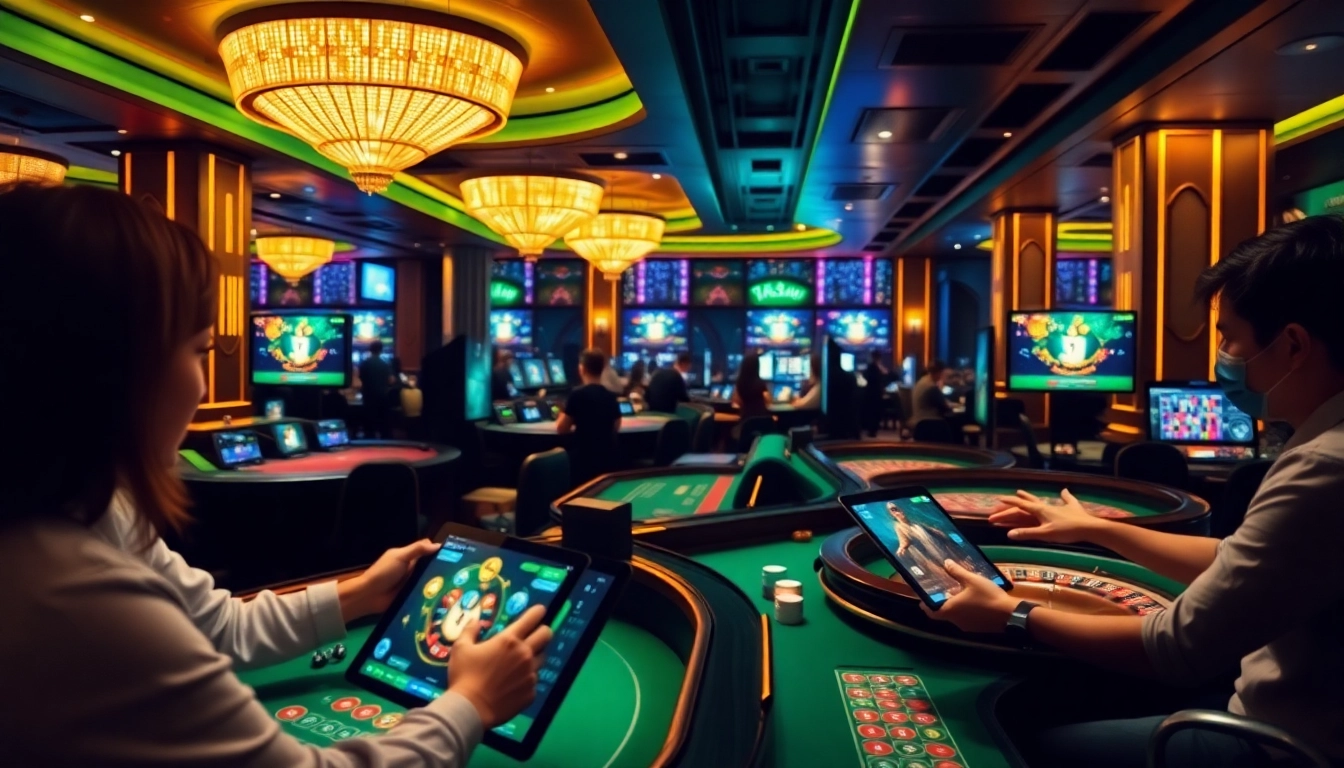 Experience the thrill of 98win's vibrant online casino atmosphere with engaging players and exciting games.