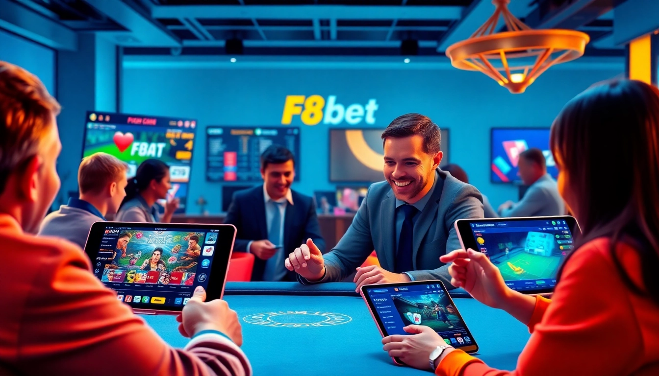 Experience F8bet with vibrant online gaming and an engaging atmosphere.