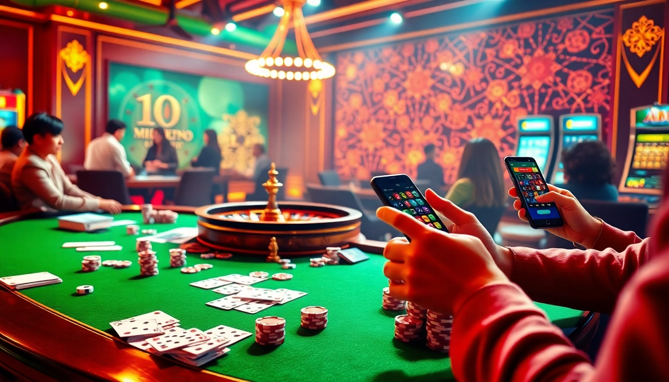Experience the thrill at link vào NK88 with engaging casino games and vibrant gambling visuals.