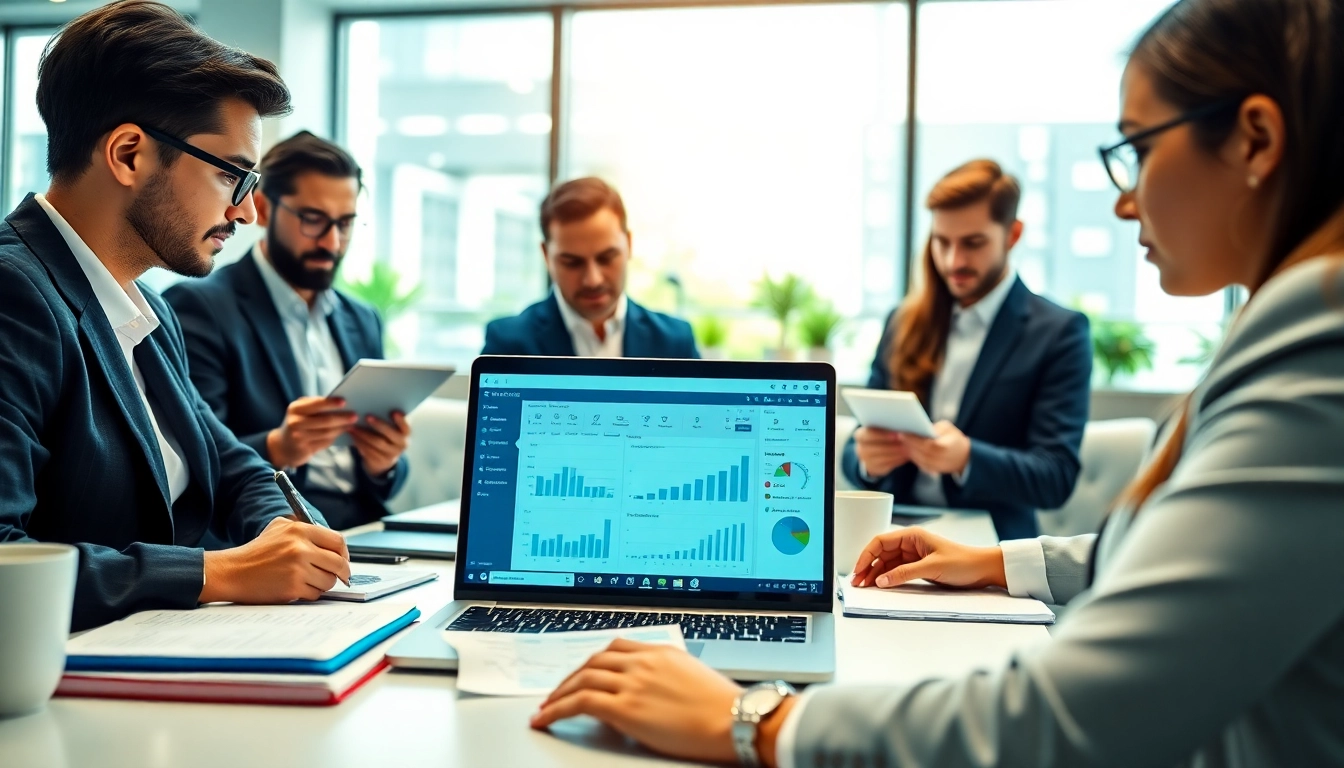 wps下载体验，专业人士在协作办公环境中使用WPS Office软件。