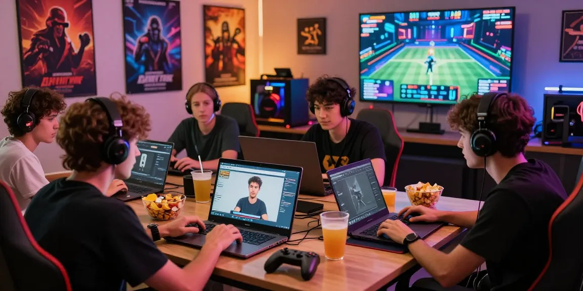 Engaged gaming community at rokok88 discussing strategies and tips online.
